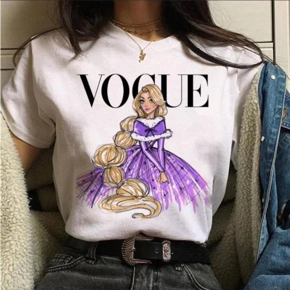 Disney's Rapunzel Tops Nwt Vogue Rapunzel T Shirt Poshmark